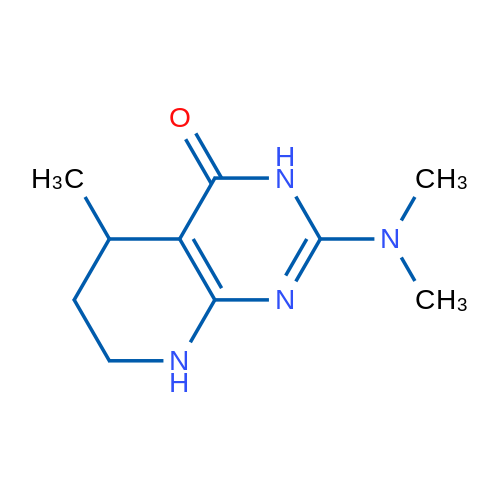 2-(Dimethylamino)-5-methyl-5,6,7,8-tetrahydropyrido[2,3-d]pyrimidin-4(3H)-one 1g