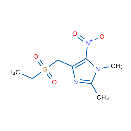 4-((Ethylsulfonyl)methyl)-1,2-dimethyl-5-nitro-1H-imidazole 1g