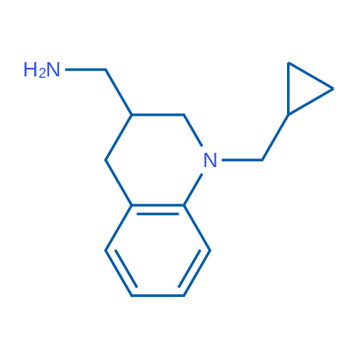 (1-(Cyclopropylmethyl)-1,2,3,4-tetrahydroquinolin-3-yl)methanamine 1g