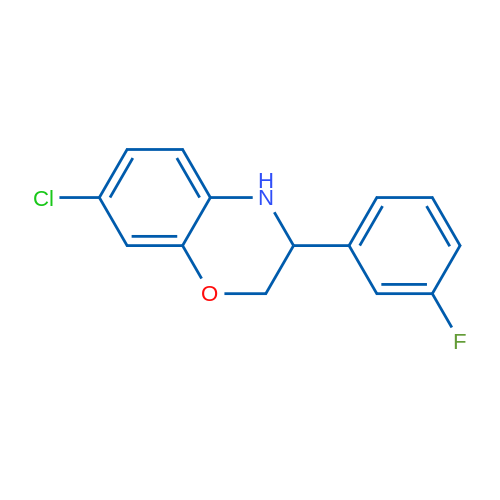 7-Chloro-3-(3-fluorophenyl)-3,4-dihydro-2H-benzo[b][1,4]oxazine 1g