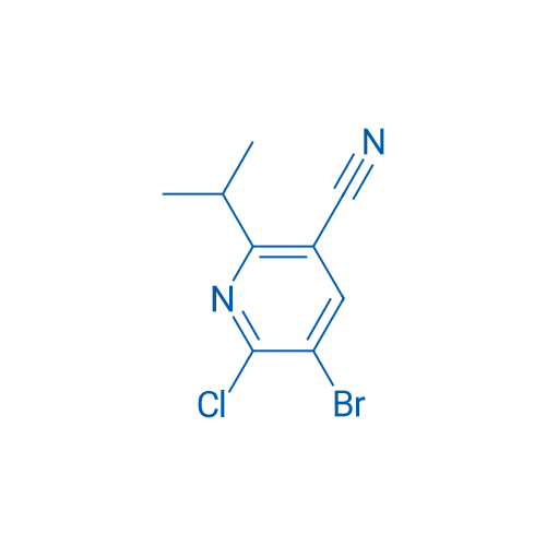 5-Bromo-6-chloro-2-isopropylnicotinonitrile 1g