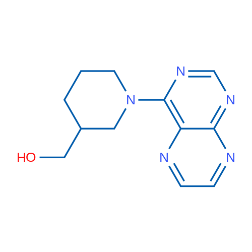 (1-(Pteridin-4-yl)piperidin-3-yl)methanol 1g