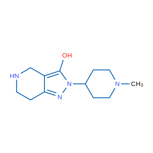 2-(1-Methylpiperidin-4-yl)-4,5,6,7-tetrahydro-2H-pyrazolo[4,3-c]pyridin-3-ol 1g