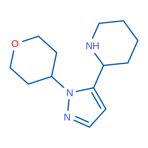 2-(1-(Tetrahydro-2H-pyran-4-yl)-1H-pyrazol-5-yl)piperidine 1g