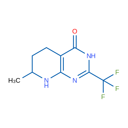 7-Methyl-2-(trifluoromethyl)-5,6,7,8-tetrahydropyrido[2,3-d]pyrimidin-4(3H)-one 1g