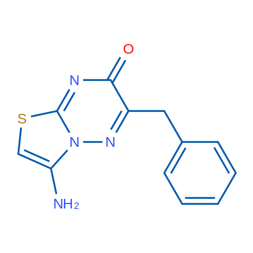 3-Amino-6-benzyl-7H-thiazolo[3,2-b][1,2,4]triazin-7-one 1g
