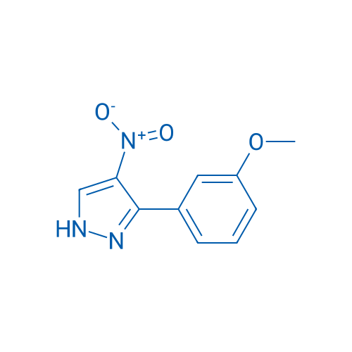 3-(3-Methoxyphenyl)-4-nitro-1H-pyrazole 1g