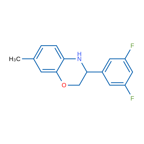 3-(3,5-Difluorophenyl)-7-methyl-3,4-dihydro-2H-benzo[b][1,4]oxazine 1g