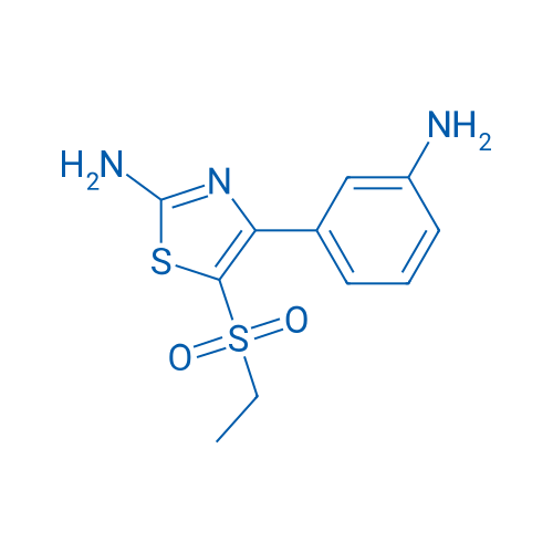 4-(3-Aminophenyl)-5-(ethylsulfonyl)thiazol-2-amine 1g