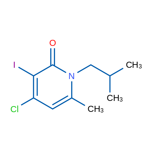 4-Chloro-3-iodo-1-isobutyl-6-methylpyridin-2(1H)-one 1g