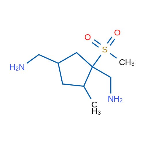 (5-Methyl-1-(methylsulfonyl)cyclopentane-1,3-diyl)dimethanamine 1g