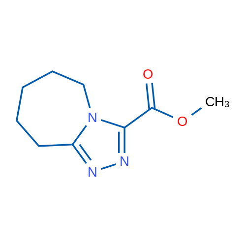 Methyl 6,7,8,9-tetrahydro-5H-[1,2,4]triazolo[4,3-a]azepine-3-carboxylate 1g