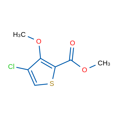 Methyl 4-chloro-3-methoxythiophene-2-carboxylate 1g