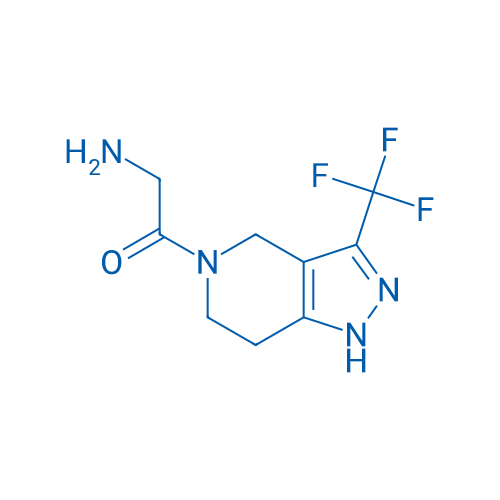 2-Amino-1-(3-(trifluoromethyl)-6,7-dihydro-1H-pyrazolo[4,3-c]pyridin-5(4H)-yl)ethanone 1g