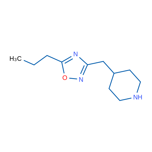 3-(Piperidin-4-ylmethyl)-5-propyl-1,2,4-oxadiazole 1g