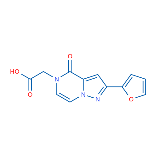 2-(2-(Furan-2-yl)-4-oxopyrazolo[1,5-a]pyrazin-5(4H)-yl)acetic acid 1g