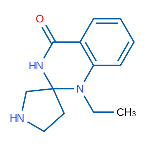 1'-Ethyl-1'H-spiro[pyrrolidine-3,2'-quinazolin]-4'(3'H)-one 1g