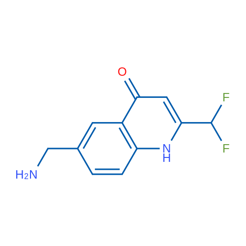 6-(Aminomethyl)-2-(difluoromethyl)quinolin-4(1H)-one 1g