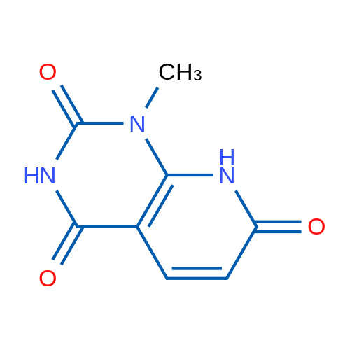 1-Methylpyrido[2,3-d]pyrimidine-2,4,7(1H,3H,8H)-trione 1g