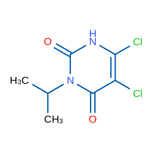 5,6-Dichloro-3-isopropylpyrimidine-2,4(1H,3H)-dione 1g