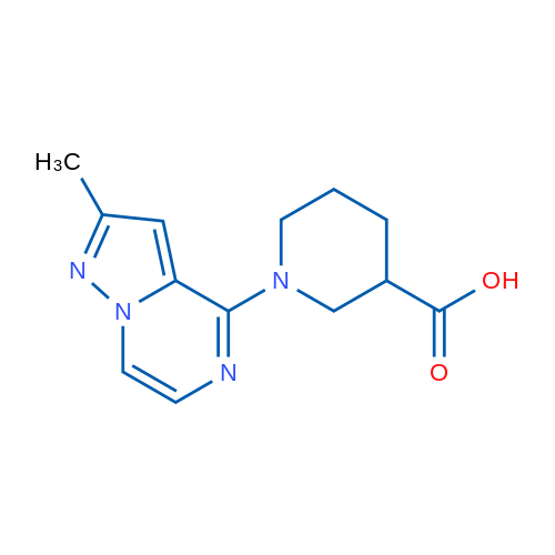 1-(2-Methylpyrazolo[1,5-a]pyrazin-4-yl)piperidine-3-carboxylic acid 1g