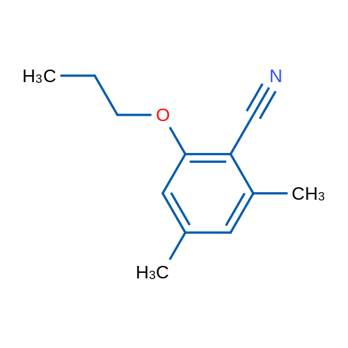 2,4-Dimethyl-6-propoxybenzonitrile 1g