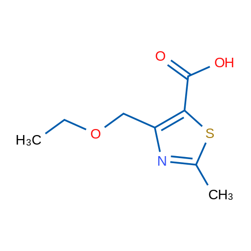 4-(Ethoxymethyl)-2-methylthiazole-5-carboxylic acid 1g