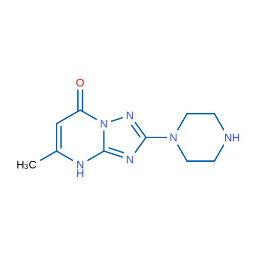 5-Methyl-2-(piperazin-1-yl)-[1,2,4]triazolo[1,5-a]pyrimidin-7(4H)-one 1g