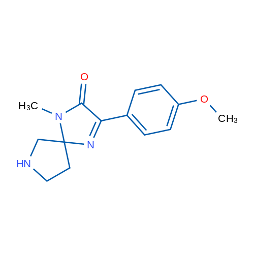 3-(4-Methoxyphenyl)-1-methyl-1,4,7-triazaspiro[4.4]non-3-en-2-one 1g