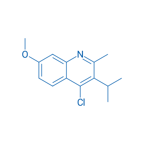 4-Chloro-3-isopropyl-7-methoxy-2-methylquinoline 1g