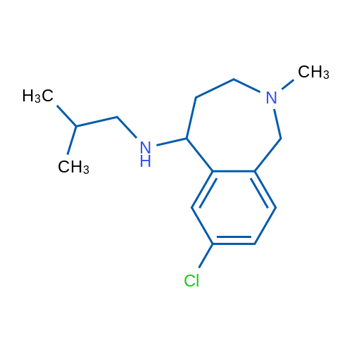 7-Chloro-N-isobutyl-2-methyl-2,3,4,5-tetrahydro-1H-benzo[c]azepin-5-amine 1g