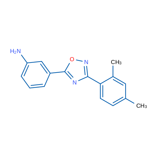 3-(3-(2,4-Dimethylphenyl)-1,2,4-oxadiazol-5-yl)aniline 1g