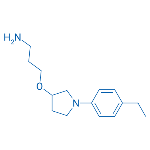 3-((1-(4-Ethylphenyl)pyrrolidin-3-yl)oxy)propan-1-amine 1g