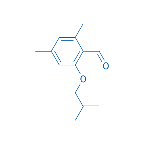 2,4-Dimethyl-6-((2-methylallyl)oxy)benzaldehyde 1g