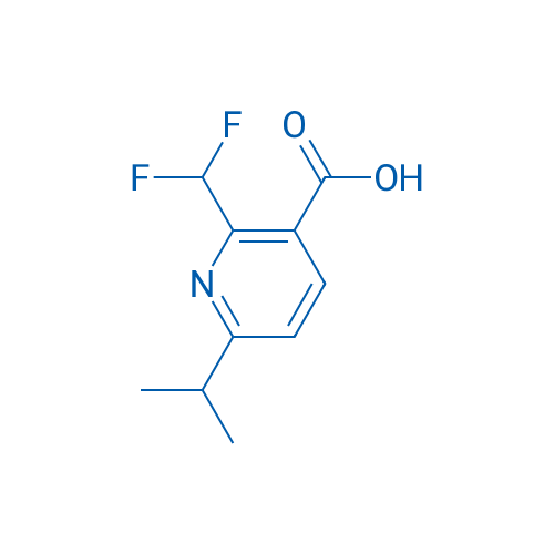 2-(Difluoromethyl)-6-isopropylnicotinic acid 1g
