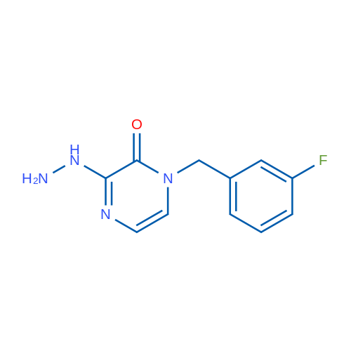 1-(3-Fluorobenzyl)-3-hydrazinylpyrazin-2(1H)-one 1g