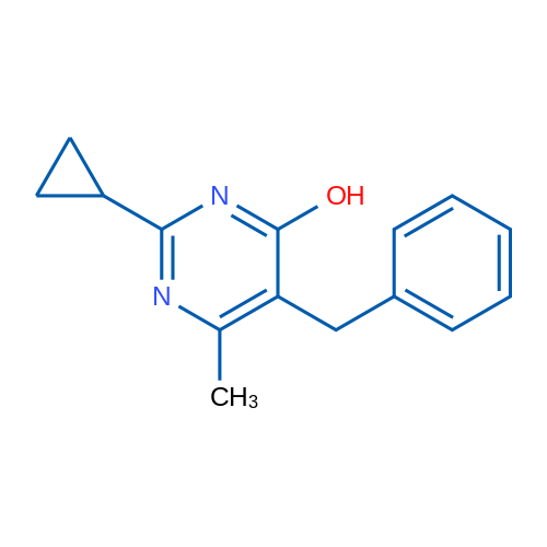 5-Benzyl-2-cyclopropyl-6-methylpyrimidin-4-ol 1g