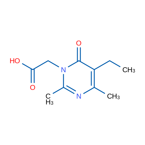 2-(5-Ethyl-2,4-dimethyl-6-oxopyrimidin-1(6H)-yl)acetic acid 1g