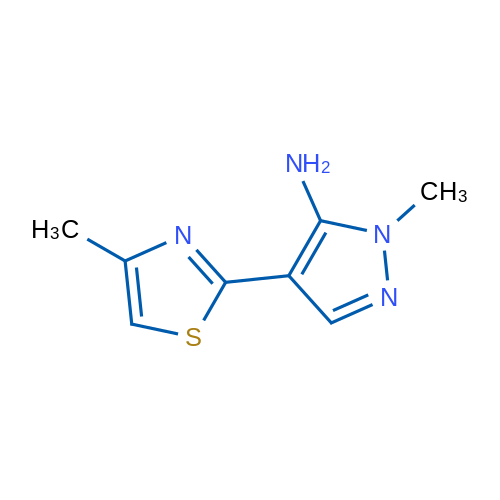 1-Methyl-4-(4-methylthiazol-2-yl)-1H-pyrazol-5-amine 1g