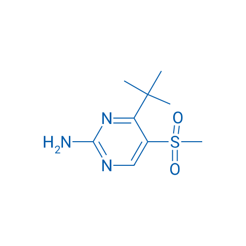 4-(tert-Butyl)-5-(methylsulfonyl)pyrimidin-2-amine 1g
