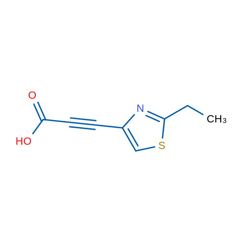 3-(2-Ethylthiazol-4-yl)propiolic acid 1g