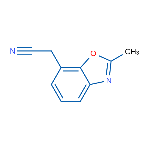 2-(2-Methylbenzo[d]oxazol-7-yl)acetonitrile 1g