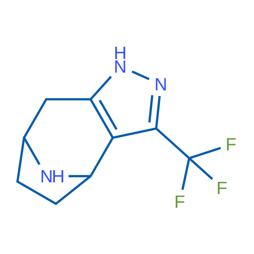 3-(Trifluoromethyl)-1,4,5,6,7,8-hexahydro-4,7-epiminocyclohepta[c]pyrazole 1g
