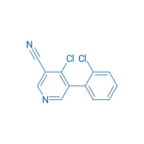 4-Chloro-5-(2-chlorophenyl)nicotinonitrile 1g