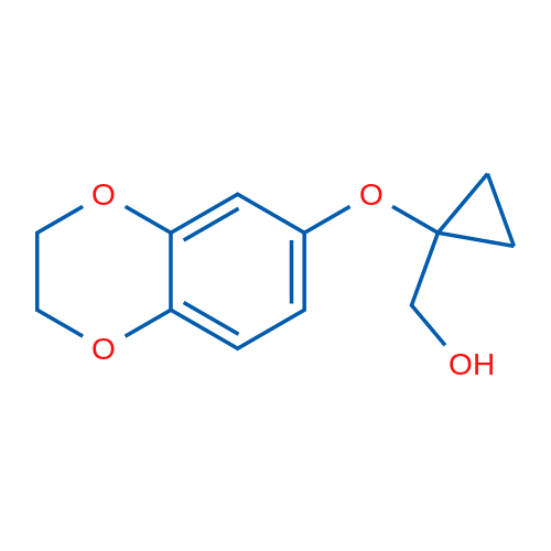 (1-((2,3-Dihydrobenzo[b][1,4]dioxin-6-yl)oxy)cyclopropyl)methanol 1g