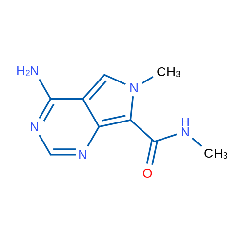 4-Amino-N,6-dimethyl-6H-pyrrolo[3,4-d]pyrimidine-7-carboxamide 1g