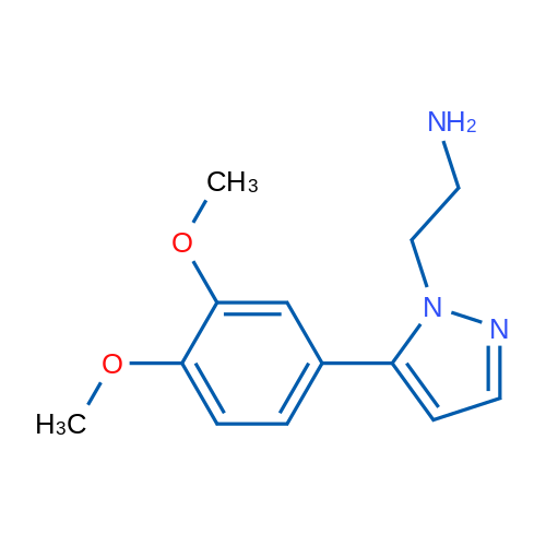 2-(5-(3,4-Dimethoxyphenyl)-1H-pyrazol-1-yl)ethanamine 1g