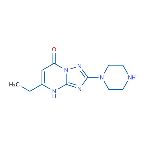 5-Ethyl-2-(piperazin-1-yl)-[1,2,4]triazolo[1,5-a]pyrimidin-7(4H)-one 1g