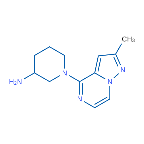 1-(2-Methylpyrazolo[1,5-a]pyrazin-4-yl)piperidin-3-amine 1g