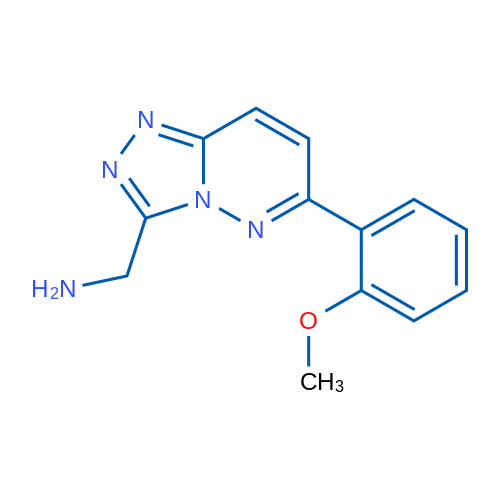 (6-(2-Methoxyphenyl)-[1,2,4]triazolo[4,3-b]pyridazin-3-yl)methanamine 1g